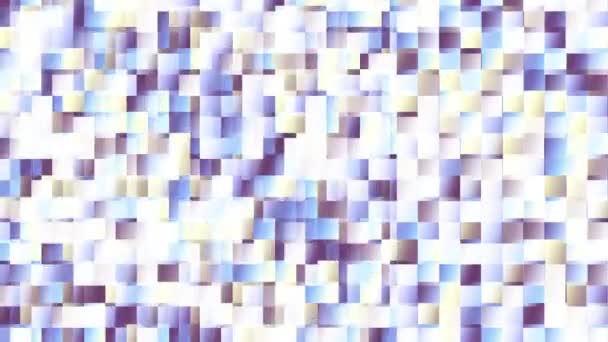 Clignotement rapide carrés de transparence. Fond géométrique mobile. Enregistrement en boucle .