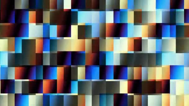 Snel Trillende Transparantie Pleinen Bewegende Geometrische Achtergrond Beelden Een Lus — Stockvideo