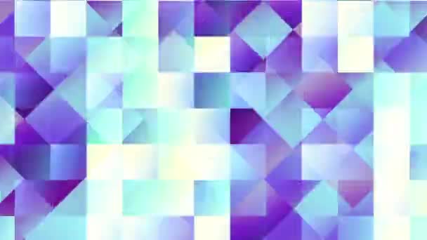 快速闪烁的透明方块 移动几何背景 循环素材 — 图库视频影像