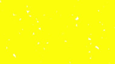 Hareketli rasgele küçük daire. Küçük daire boş bir arka plan üzerinde görünen. Video için soyut ekran koruyucu.