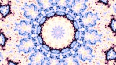 İplik soyut Sihir Birliği. Ezoterik kozmik mandala. 