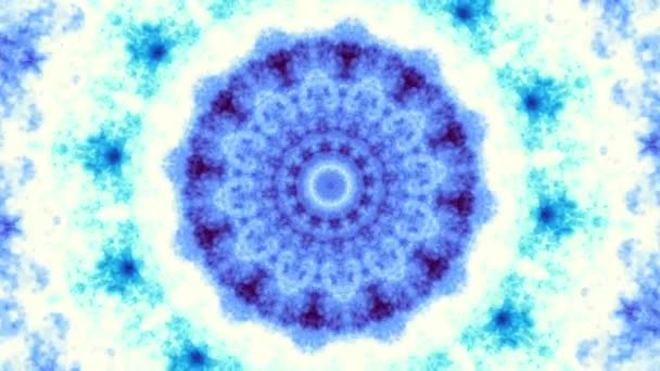 Spinnen Abstracte Magische Cirkel Esoterische Kosmische Mandala — Stockvideo
