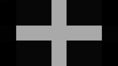 Geometrik şekiller hareket. Dönüştürme renkli kareler. Kesintisiz döngü görüntüleri.