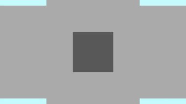 Geometrik şekiller hareket. Dönüştürme renkli kareler. Kesintisiz döngü görüntüleri.