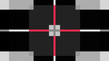 Geometrik şekiller hareket. Dönüştürme renkli kareler. Kesintisiz döngü görüntüleri.