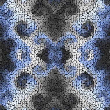 Kusursuz grunge soyut kare deseni. Grunge çatlaklarını boya.