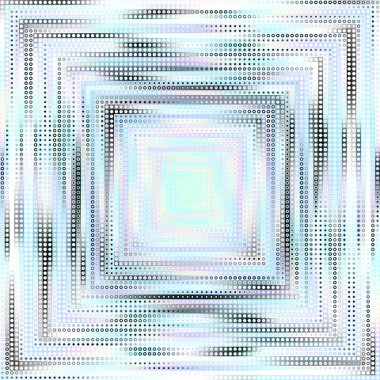 Geometrik soyut desen. Polka Noktalı desene düşük poli arka plan üzerinde.