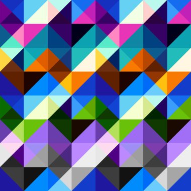 Av köpekleri-diş deseni soyut düşük poli geometrik tarzı.