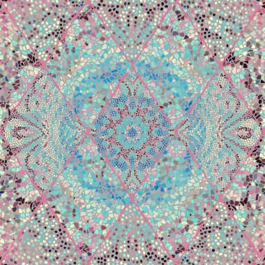 Vektör mozaik sanat desen. Vektör mozaik görüntü