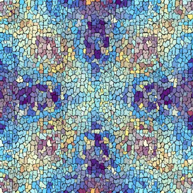 Kusursuz grunge soyut kare deseni. Grunge çatlaklarını boya.