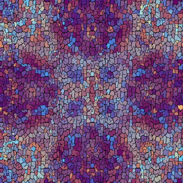 Grunge inconsútil patrón cuadrado abstracto. Pintura grietas grunge. — Archivo Imágenes Vectoriales