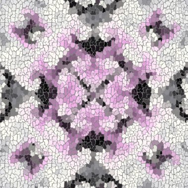 Kusursuz grunge soyut kare deseni. Grunge çatlaklarını boya.