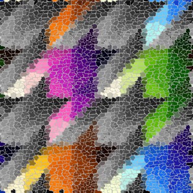 Sorunsuz arka plan deseni. Grunge crackled vintage yüzey. Vektör görüntü.