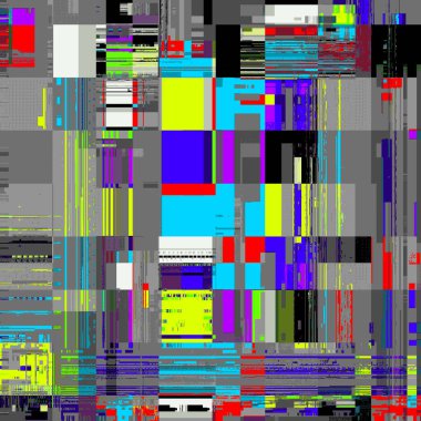 Grunge veri aktarma dokusunun taklidi ile vektör resmi.