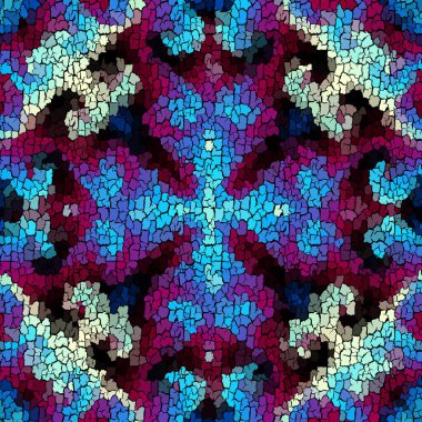 Kusursuz grunge soyut kare deseni. Grunge çatlaklarını boya.