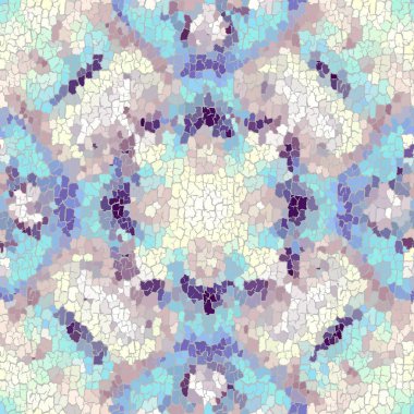 Kusursuz grunge soyut kare deseni. Grunge çatlaklarını boya.