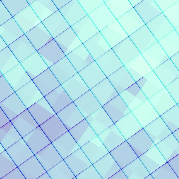Modèle polygonal géométrique d'un cube dans un style poly bas . — Image vectorielle