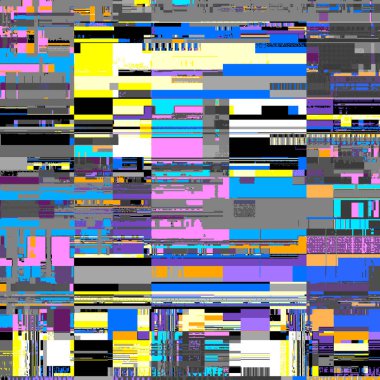 Grunge veri aktarma dokusunun taklidi ile vektör resmi.