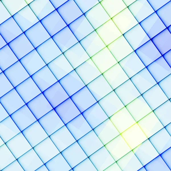 Геометричний полігональний візерунок кубиків в низькому полістилі . — стоковий вектор
