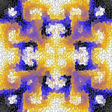 Kusursuz grunge soyut kare deseni. Grunge çatlaklarını boya.