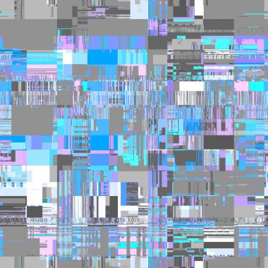 Grunge veri aktarma dokusunun taklidi ile vektör resmi.