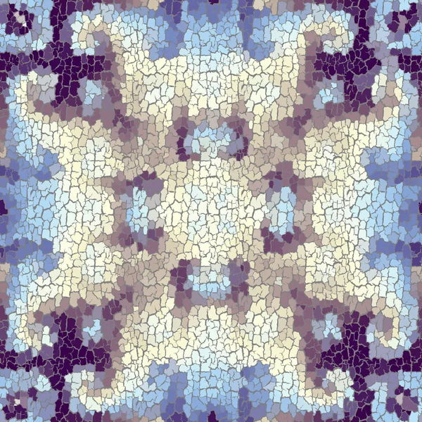 Kusursuz grunge soyut kare deseni. Grunge çatlaklarını boya.