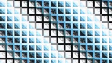 Futuristik geometrik arka plan dönüştürme. Animasyonlu döngü görüntüleri.