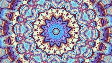 Süslemeli mandala döngü arkaplanı