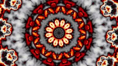 Süslemeli mandala döngü arkaplanı