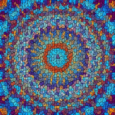 Kusursuz grunge soyut kare deseni. Grunge çatlaklarını boya.