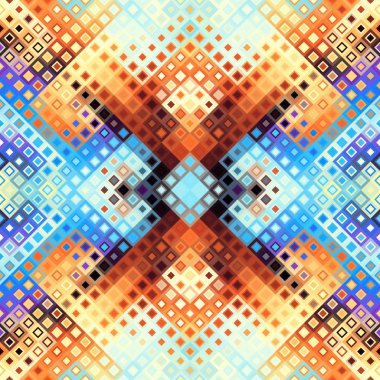 Geometrik soyut desen.