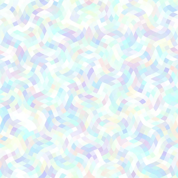 Geometrisch gewelltes abstraktes Muster. Polygonaler quadratischer Hintergrund. — Stockvektor