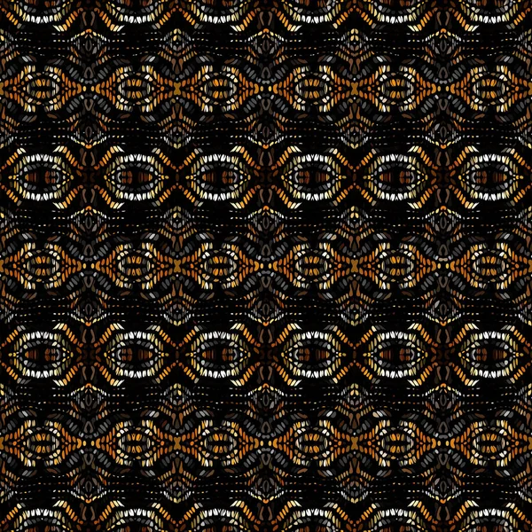 Modèle tribal ethnique vectoriel. Image d'art sans couture. — Image vectorielle