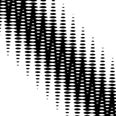 Geometrik soyut desen. Soyut siyah noktalı resim şekilleri.