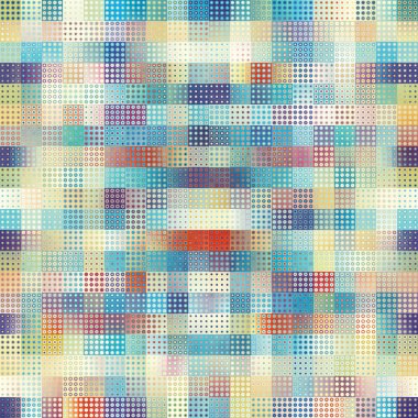 Geometrik soyut desen. Sorunsuz polka dot arka plan.