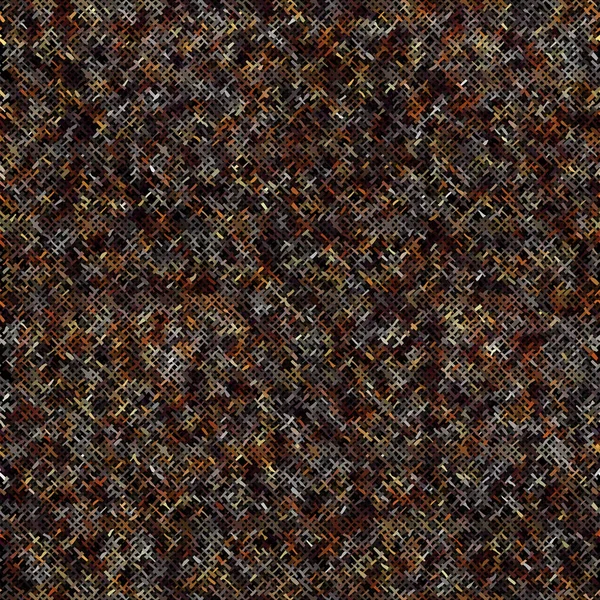 Imitatie van een textuur van ruw doek. Naadloos patroon. — Stockvector