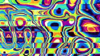 Psikedelik hareket arkaplanı