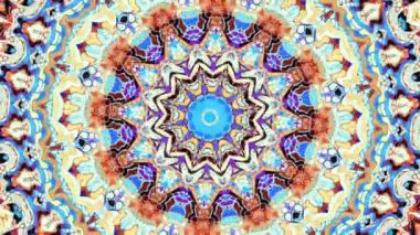 Süslemeli mandala döngü arkaplanı