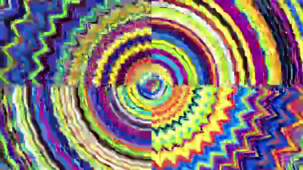 Utsmyckade Mandala loop bakgrund — Stockvideo