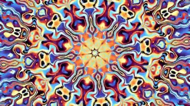 Süslemeli mandala döngü arkaplanı