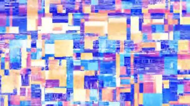 Video parazit görüntülerini döngüye sokuyorum. Bir Datamoshing videosunun taklidi.