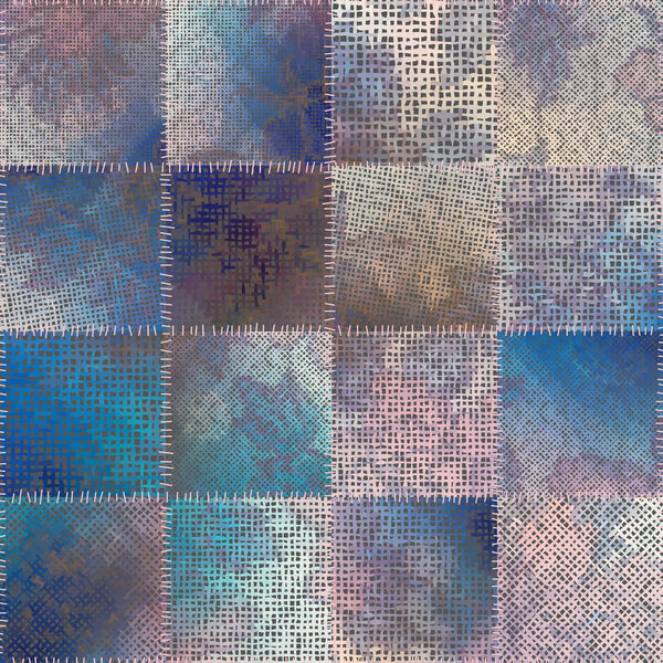Imitation of a texture of rough canvas. Seamless pattern.