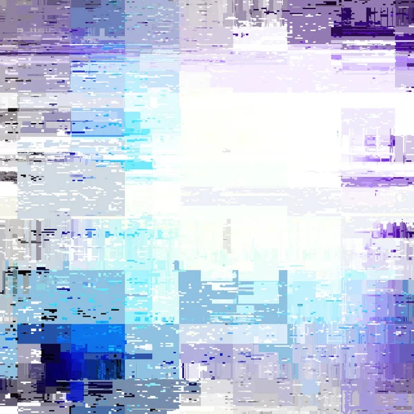 Imagem vetorial com imitação de grunge datamoshing textura. — Vetor de Stock