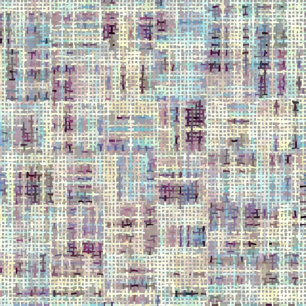 Imitación de una textura de tela de tweed Patrón sin costuras . — Archivo Imágenes Vectoriales