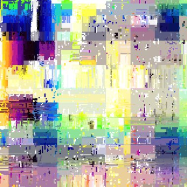 Grunge veri aktarma dokusunun taklidi ile vektör resmi.