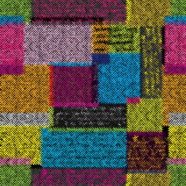 Kaba bir tuval dokusunun taklidi. Kusursuz desen.