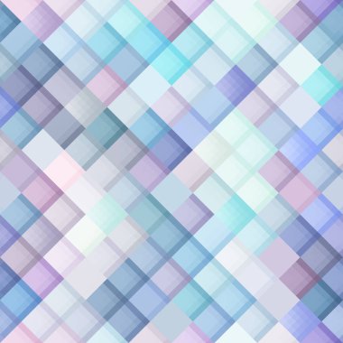 Dikişsiz kareli arka plan. Vektör görüntü geometrik tarzı