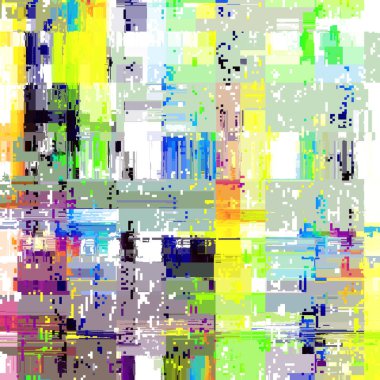 Grunge veri aktarma dokusunun taklidi ile vektör resmi.