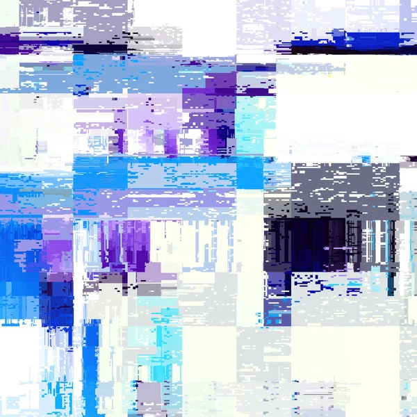 Vectorbeeld met imitatie van grunge datamoshing textuur. — Stockvector