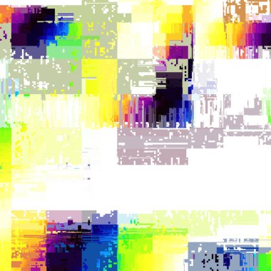 Grunge veri aktarma dokusunun taklidi ile vektör resmi.